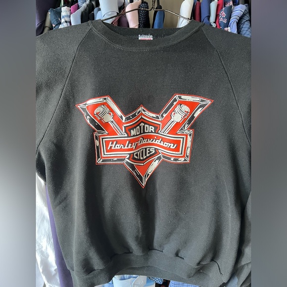 1970/80’s Harley Davidson crewneck - Picture 1 of 2